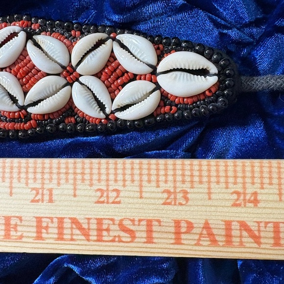 Beautiful Turquoise, Shell and Bead Statement Belt. Can Fit Most Sizes. 65” Long - Picture 4 of 17